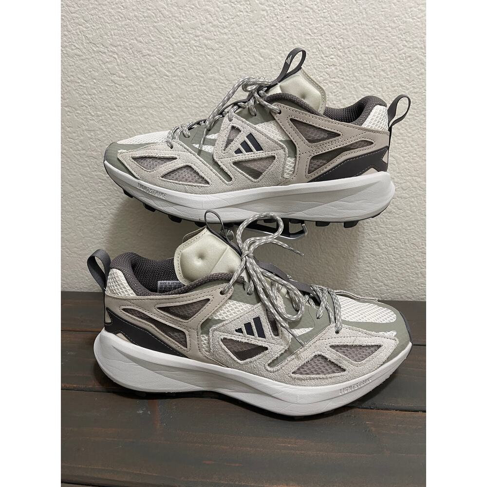 Adidas Kantai Trail Running Shoes Charcoal Putty Grey JI4817 Men’s Size 10